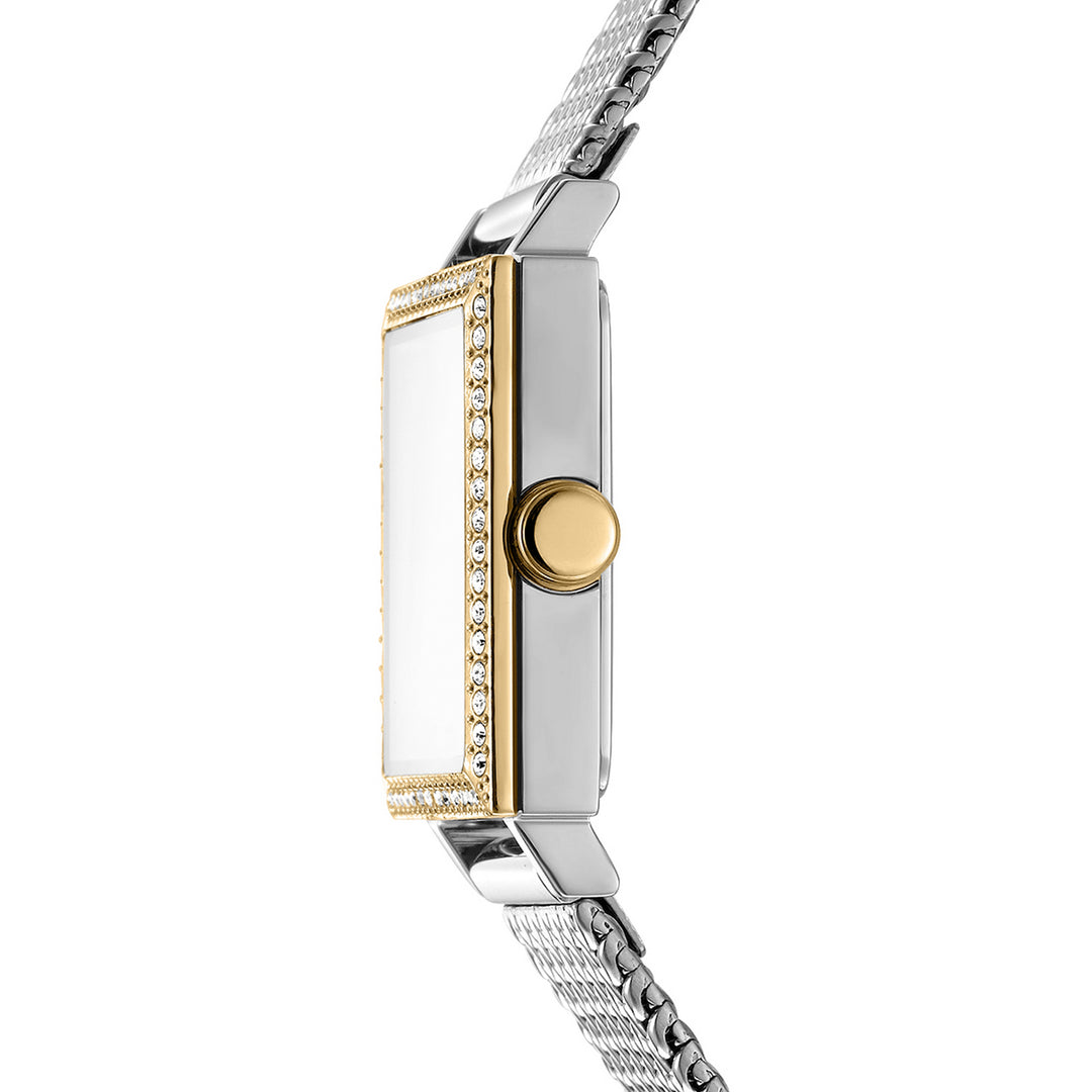 Quartz Green Square Dial Women's Watch - DK1L173M0125
