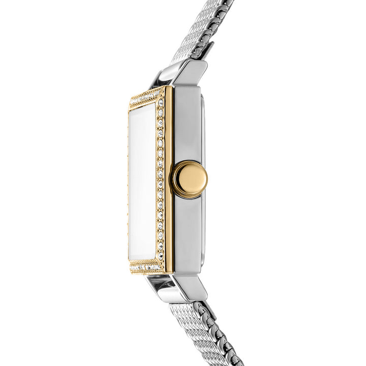 Quartz Green Square Dial Women's Watch - DK1L173M0125