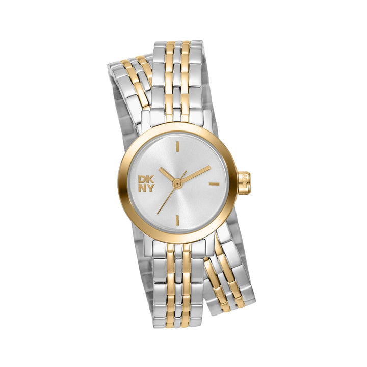 Quartz Silver Round Dial Women's Watch - DK1L176M0065