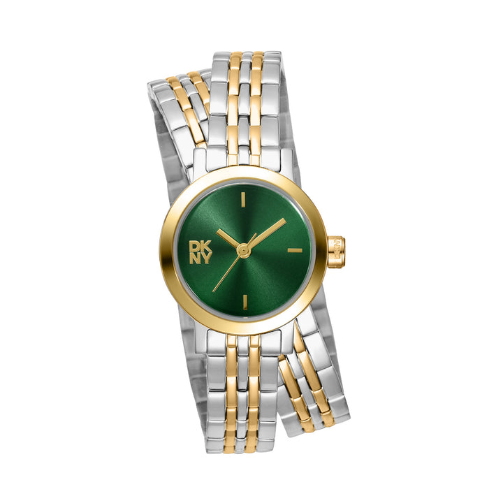 Quartz Green Round Dial Women's Watch - DK1L176M0075