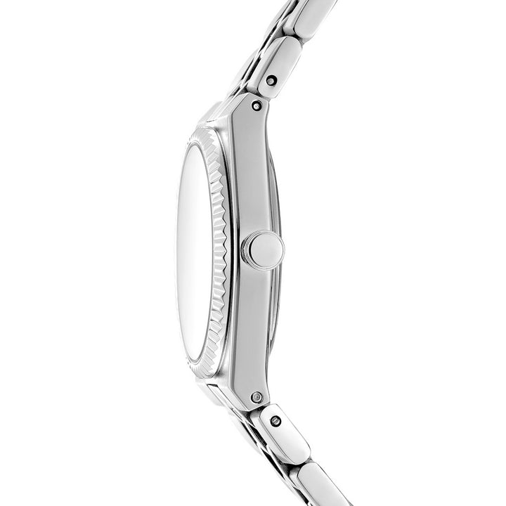 Quartz Silver Round Dial Women's Watch - DK1L177M0015