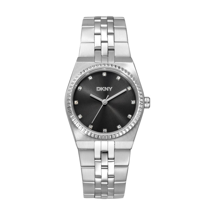 Quartz Black Round Dial Women's Watch - DK1L177M0025