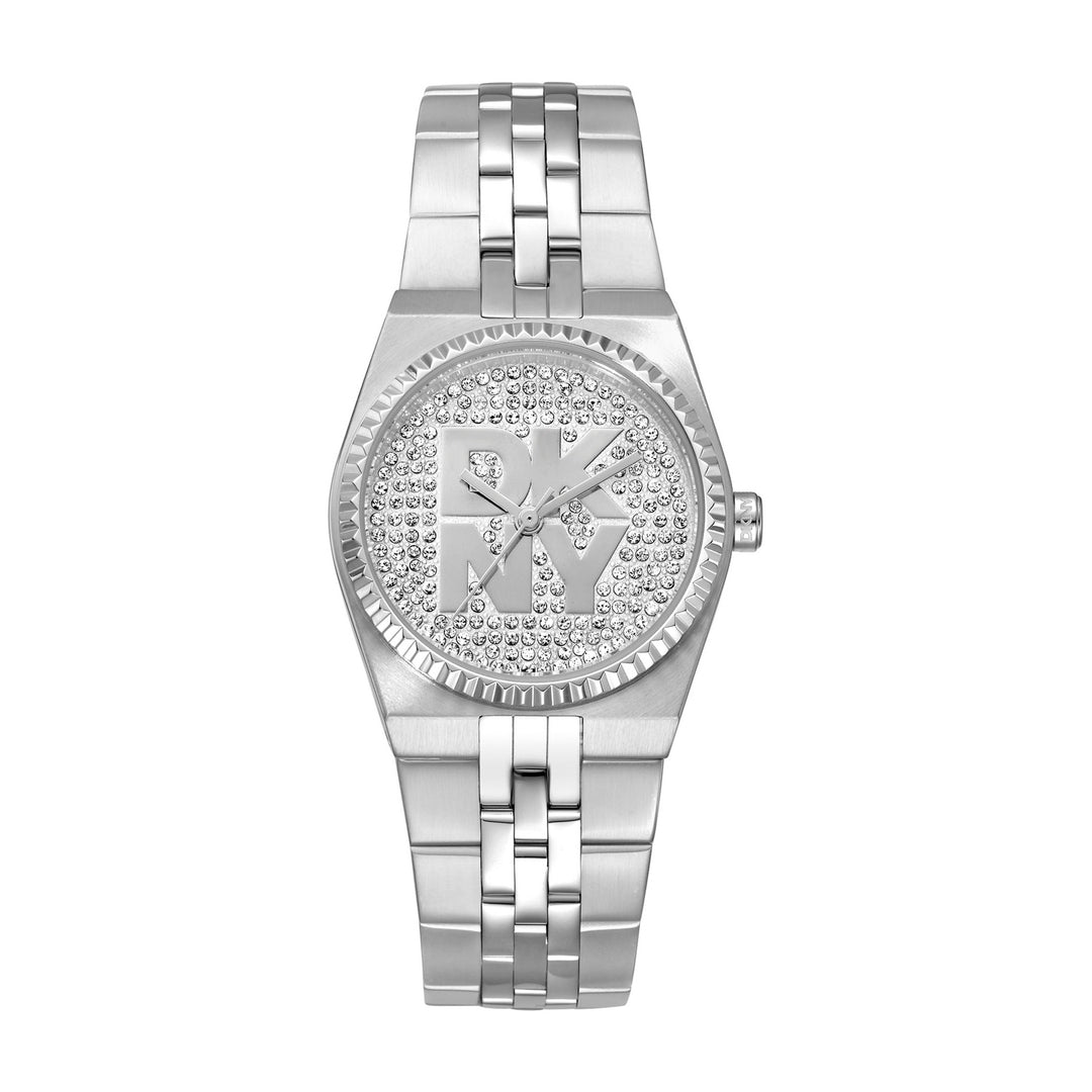 Quartz Silver Round Dial Women's Watch - DK1L177M0215