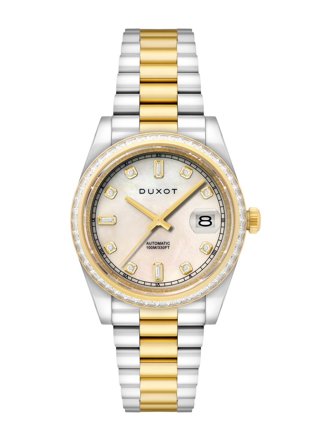 Duxot Atlantica Rainbow Diver Limited Edition Crystal Men's Watch -  DX-2058-55