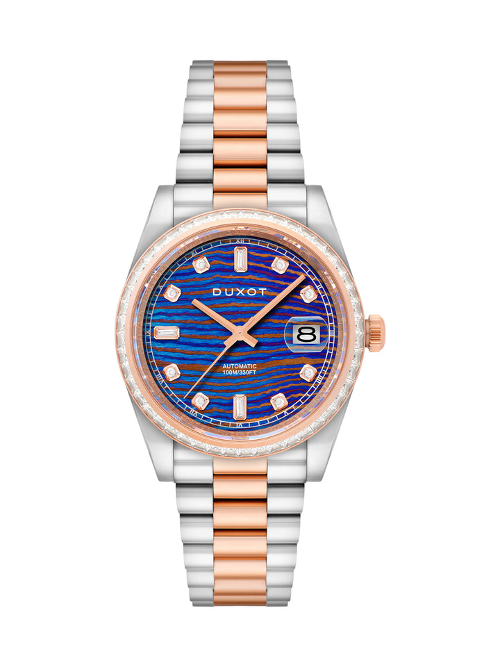 Duxot Atlantica Rainbow Diver Limited Edition Crystal Men's Watch -  DX-2058-77