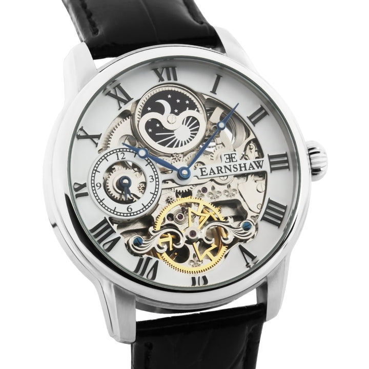 Longitude Automatic Dual Time Silver Round Dial Men&