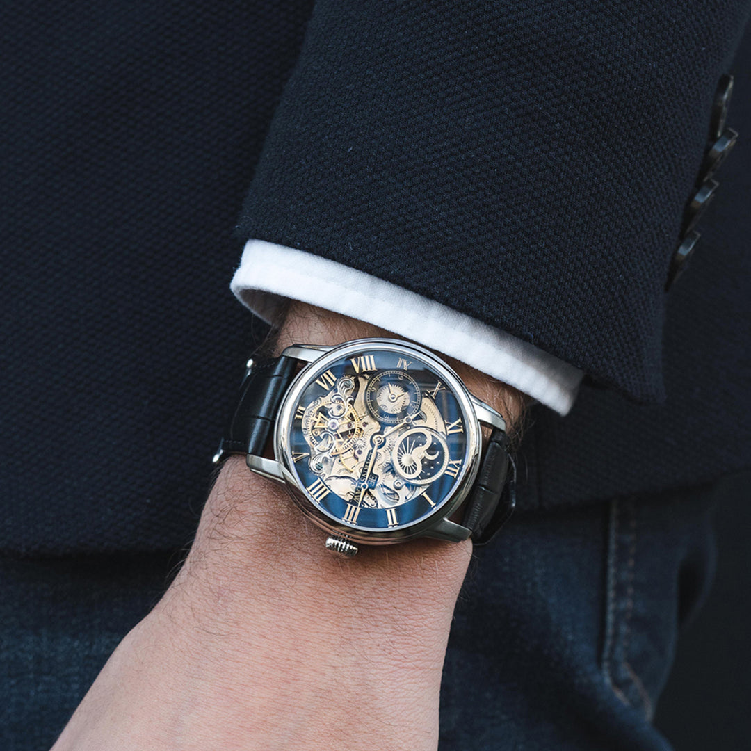 Longitude Dual Time Men's Watch -  ES-8006-04