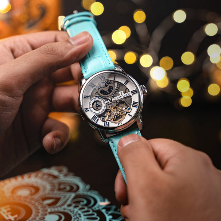 Longitude Diwali Edition Dual Time Men's Watch -  ES-8006-0B