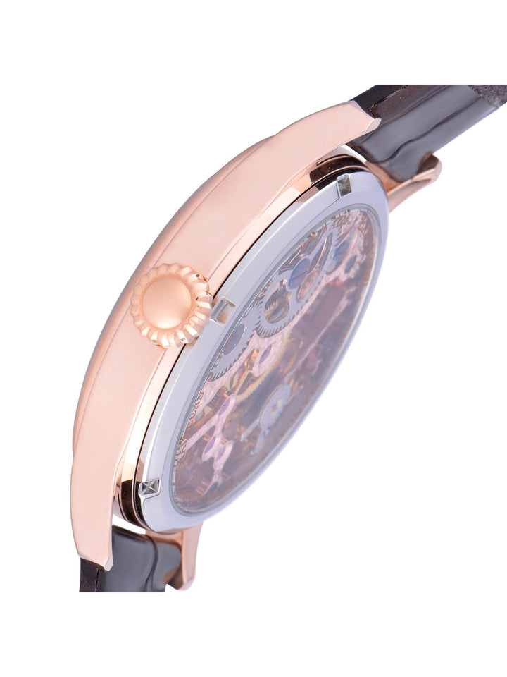 Bauer Mechanical Skeleton Mechanical Automatic Men's Watch -  ES-8049-03