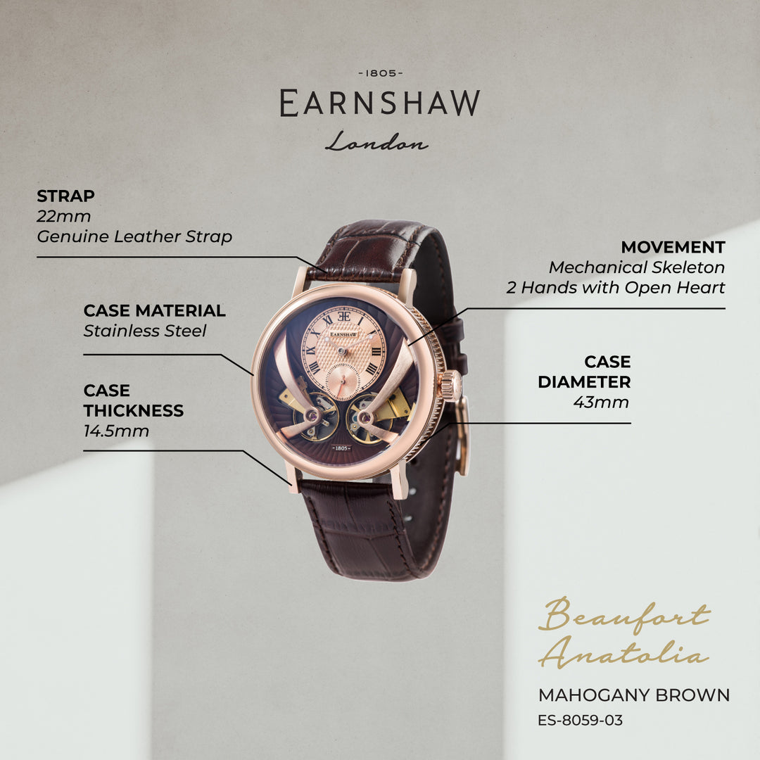 Beaufort Anatolia Automatic 40 Jewels Men's Watch -  ES-8059-03