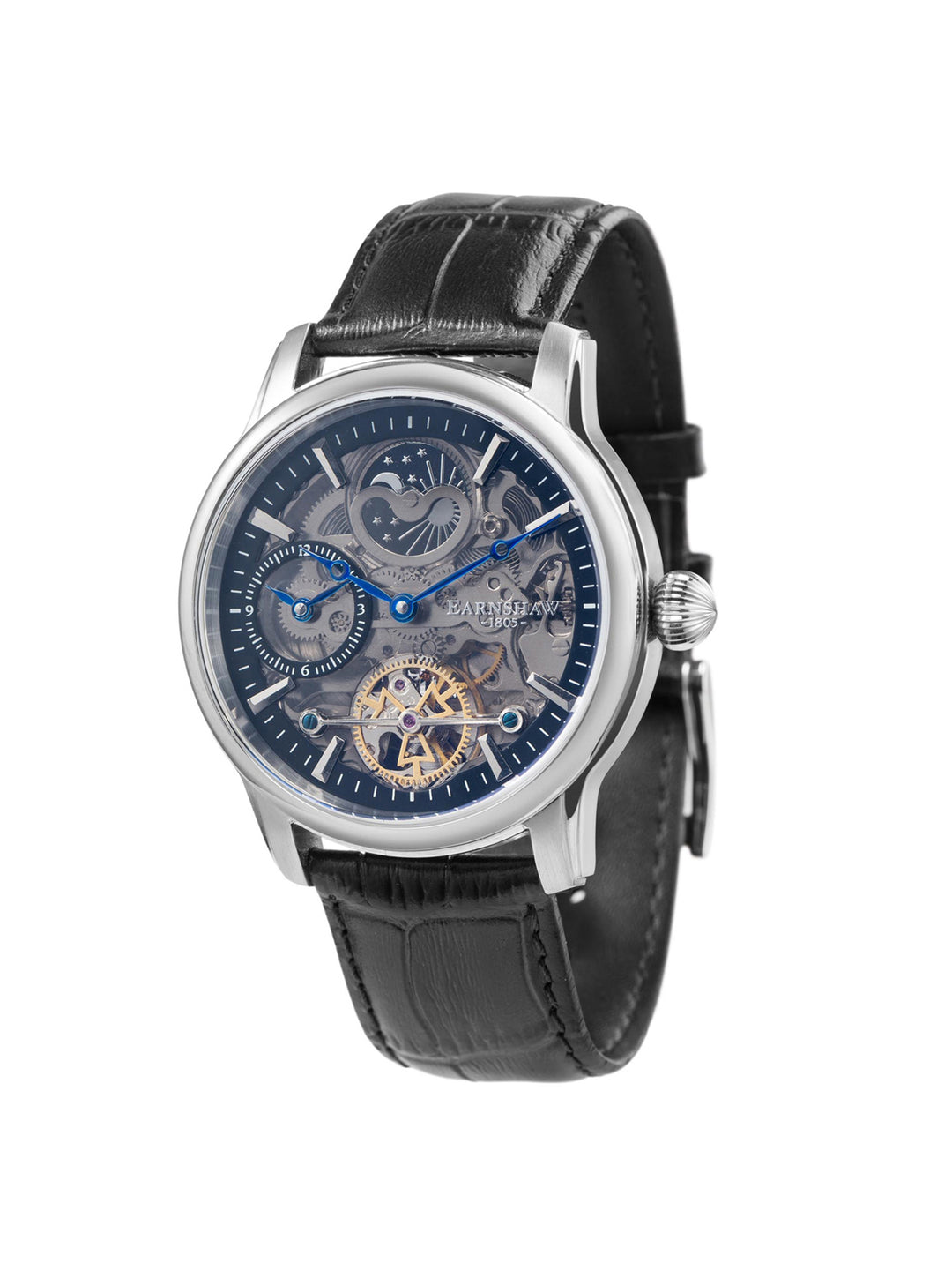 Longitude Shadow Dual Time Men's Watch -  ES-8063-04