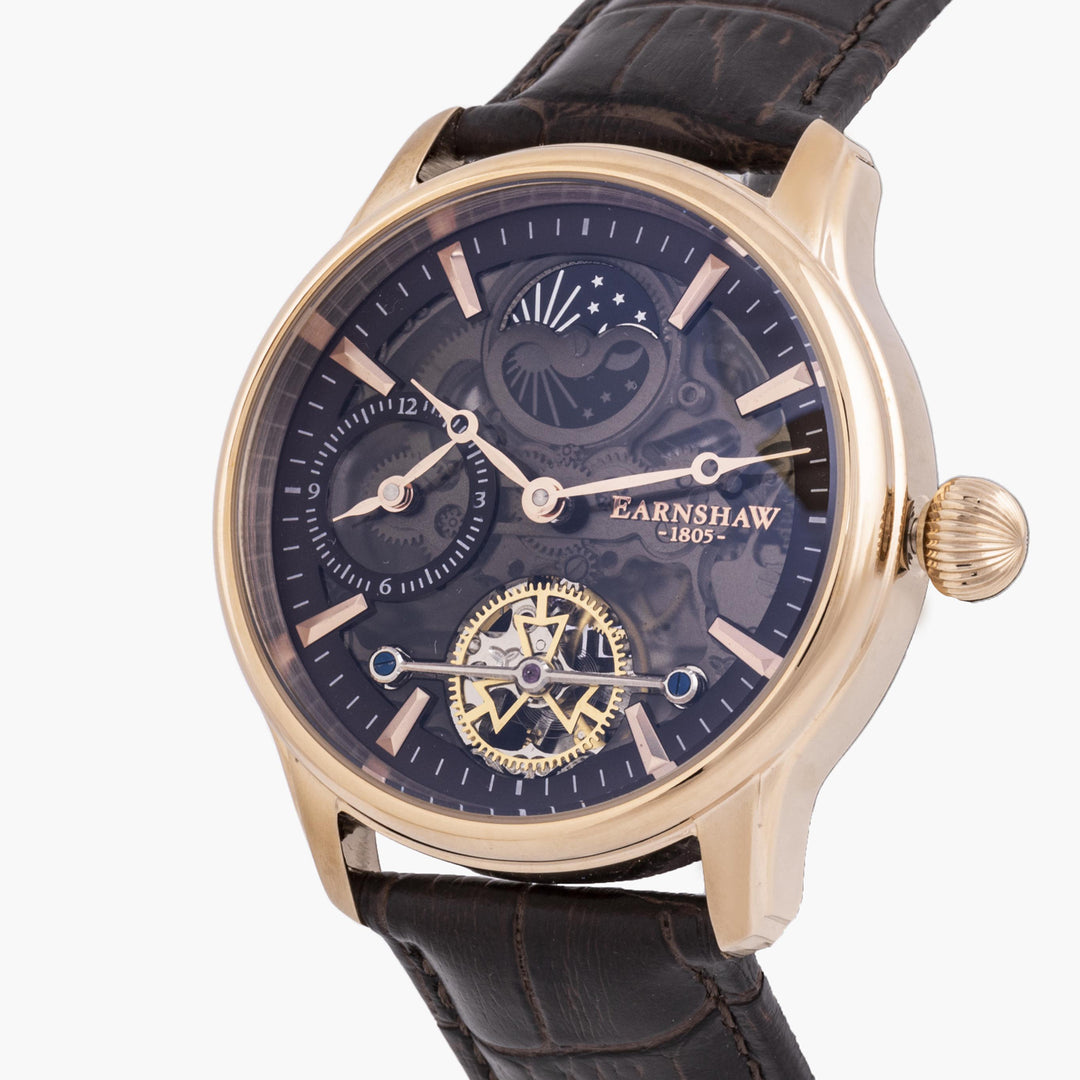 Longitude Shadow Dual Time Men's Watch -  ES-8063-06