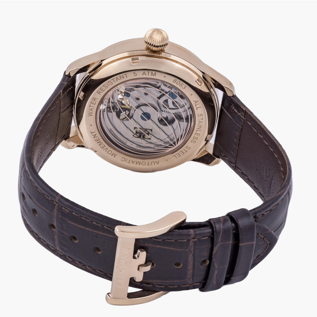 Longitude Shadow Dual Time Men's Watch -  ES-8063-06
