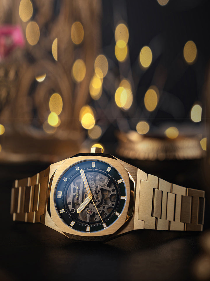 Drake Skeleton Automatic Men's Watch -  ES-8142-99