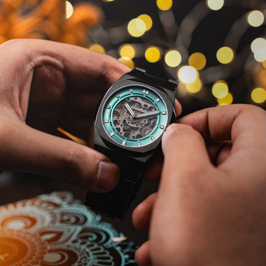 Drake Diwali Edition Automatic Men's Watch -  ES-8142-AA