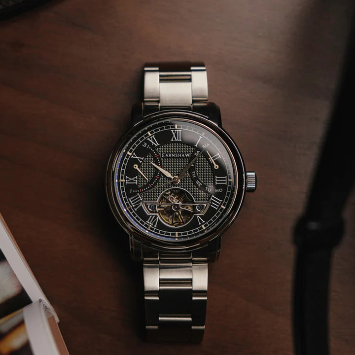 Longcase Double Retrograde Multifunction Men's Watch -  ES-8169-11