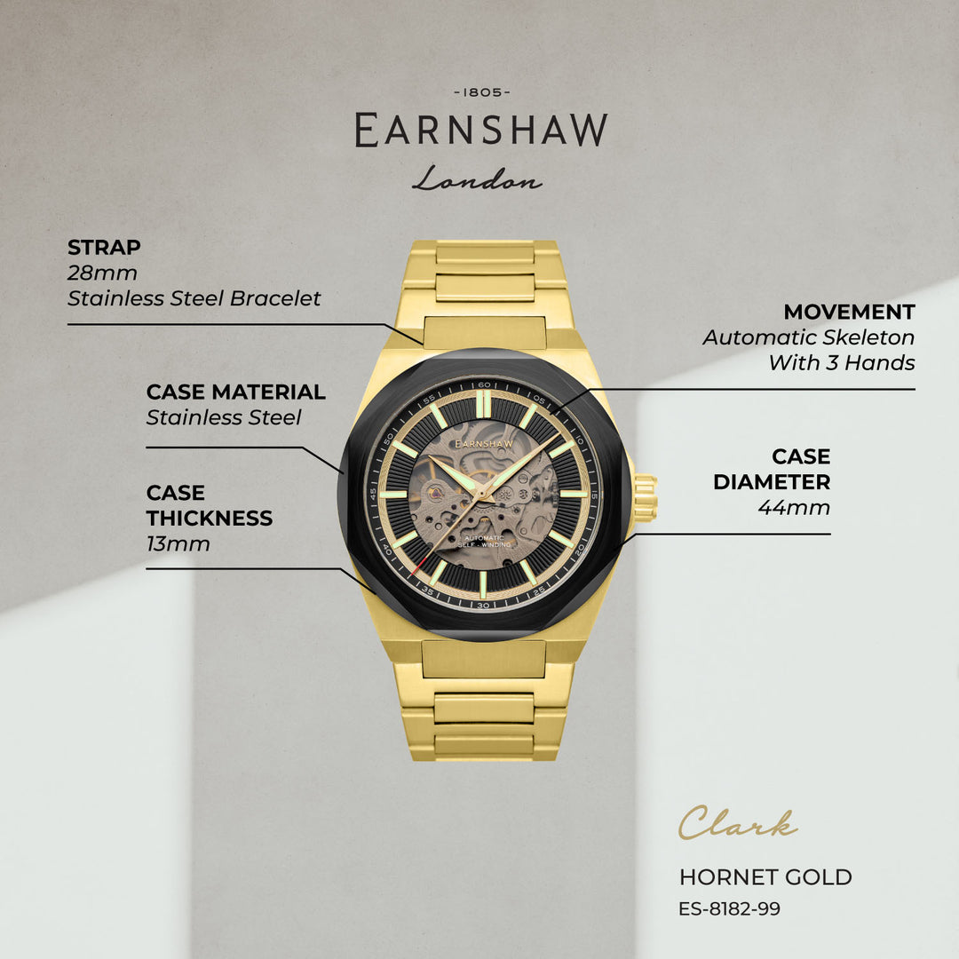 Automatic Skeleton Men's Watch - ES-8182-99