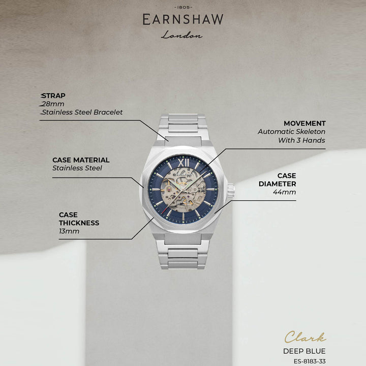 Discovery 
Clark 
 Automatic Men's Watch -  ES-8183-33