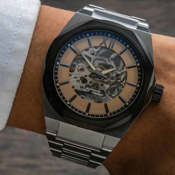 Automatic Skeleton Men's Watch - ES-8183-88