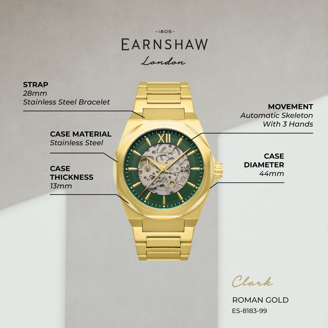 Automatic Skeleton Men's Watch - ES-8183-99