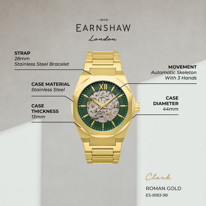 Automatic Skeleton Men's Watch - ES-8183-99