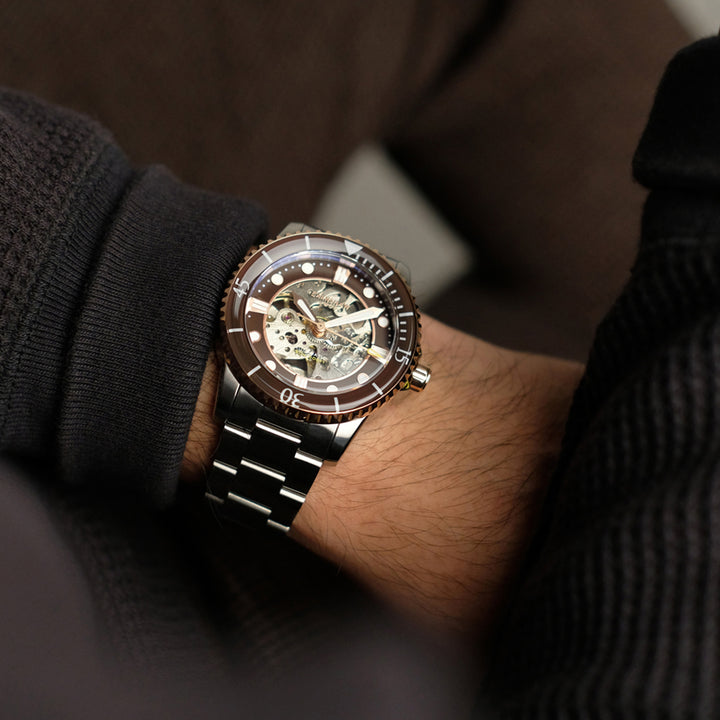 Admiral Pole Skeleton Automatic Men's Watch -  ES-8185-33