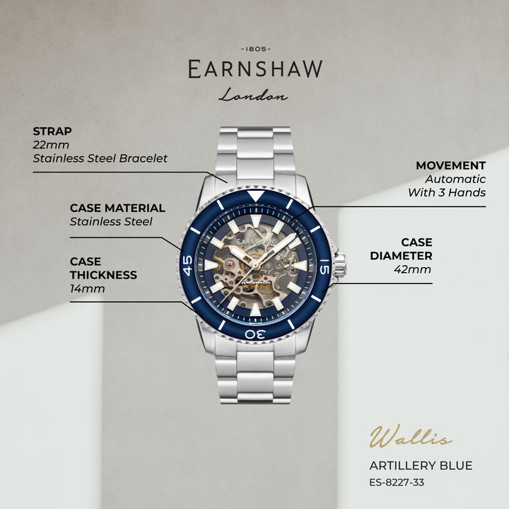 Wallis Automatic Men's Watch -  ES-8227-33