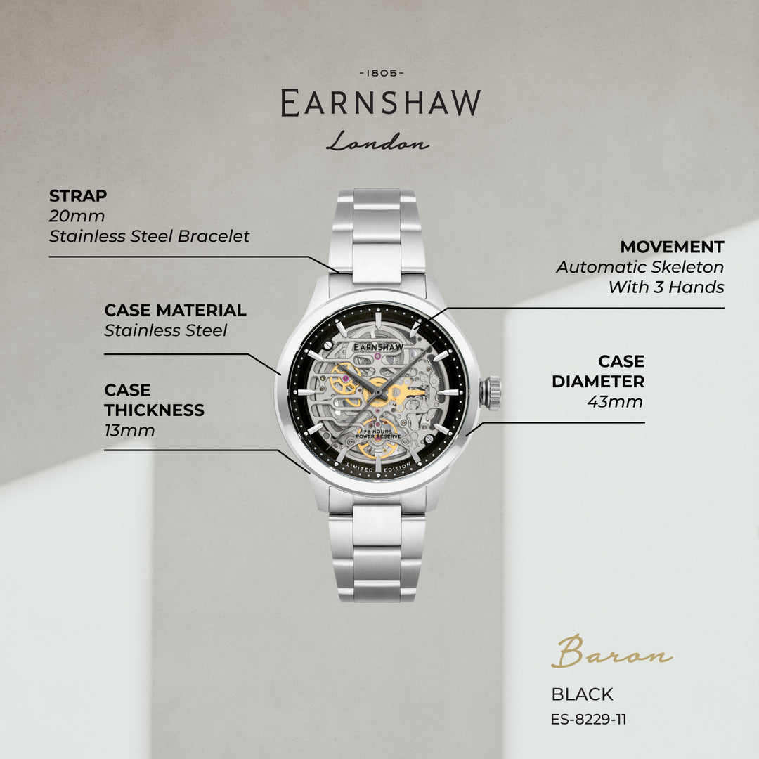 Baron Automatic Men's Watch -  ES-8229-11