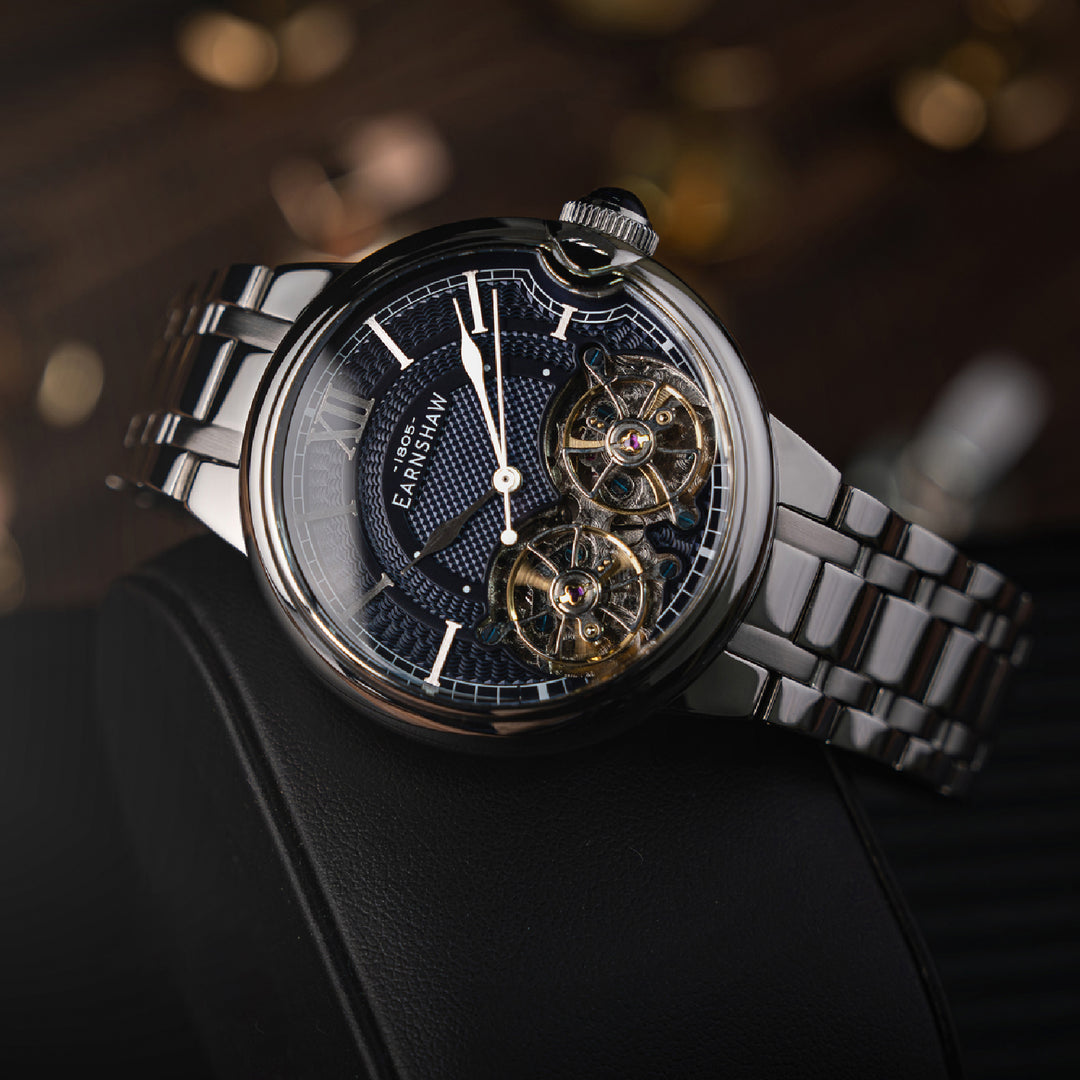 Barralier Double Heart Automatic Men's Watch -  ES-8266-22