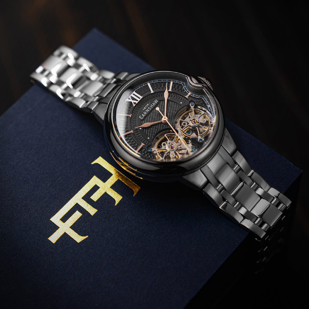 Barralier Double Heart Automatic Men's Watch -  ES-8266-33