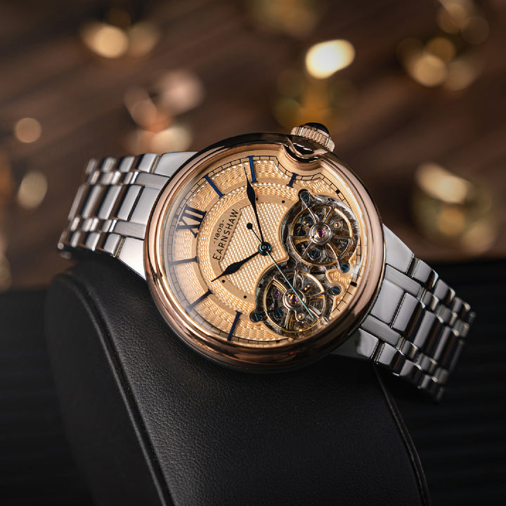 Barralier Double Heart Automatic Men's Watch -  ES-8266-55