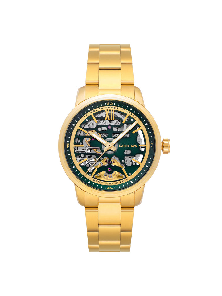 Skeleton 21 Jewels Automatic Men's Watch - ES-8274-55