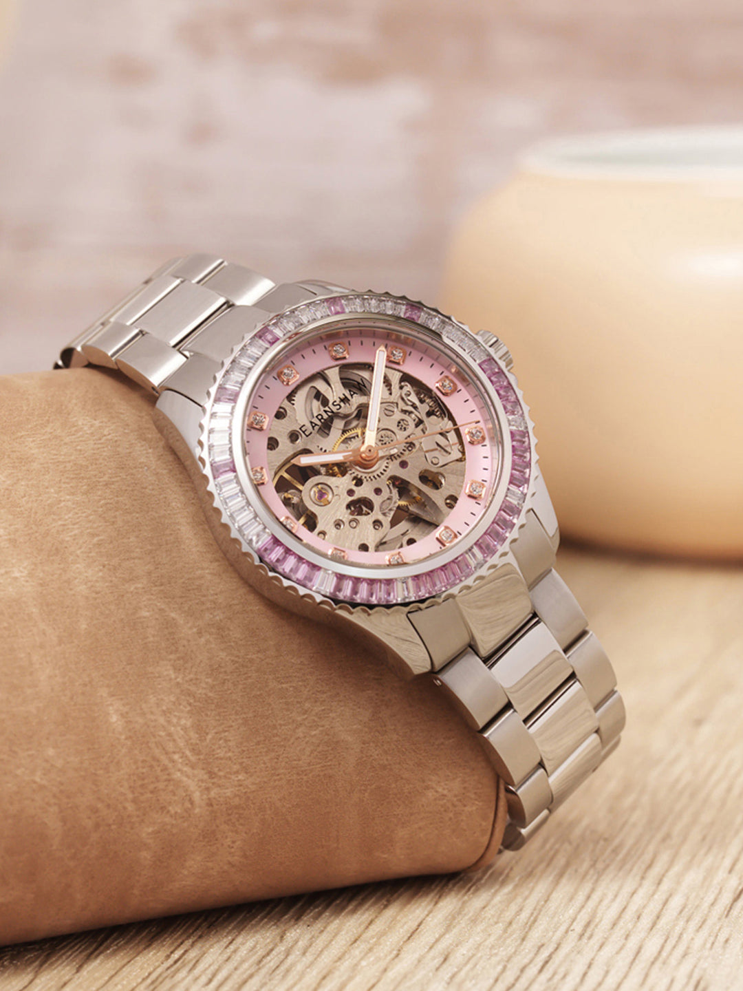 Ladies Martineau Automatic Skeleton Women's Watch -  ES-8275-33