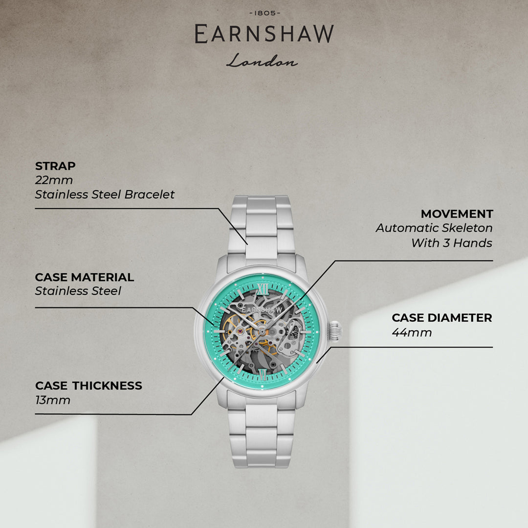 Cornwall Skeleton Automatic Men's Watch -  ES-8290-11