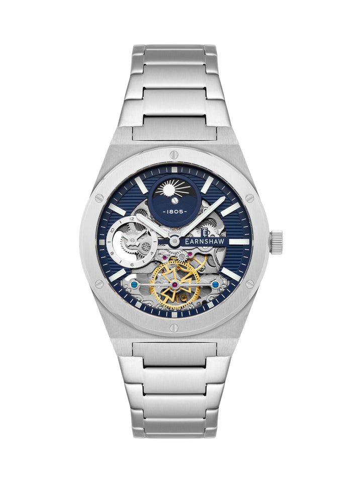 Drake Dual Time & Moonphase Automatic Men's Watch -  ES-8291-22