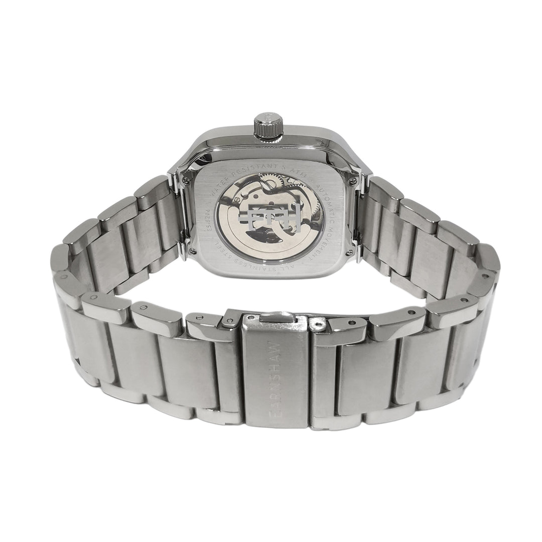 Paxton Skeleton  Automatic Black Square Dial Men's Watch - ES-8294-11