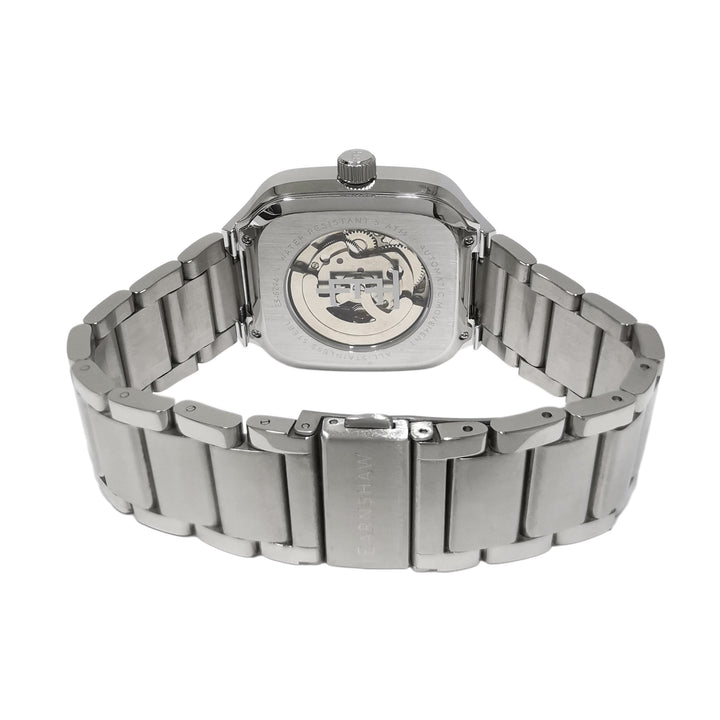 Paxton Skeleton  Automatic Black Square Dial Men's Watch - ES-8294-11