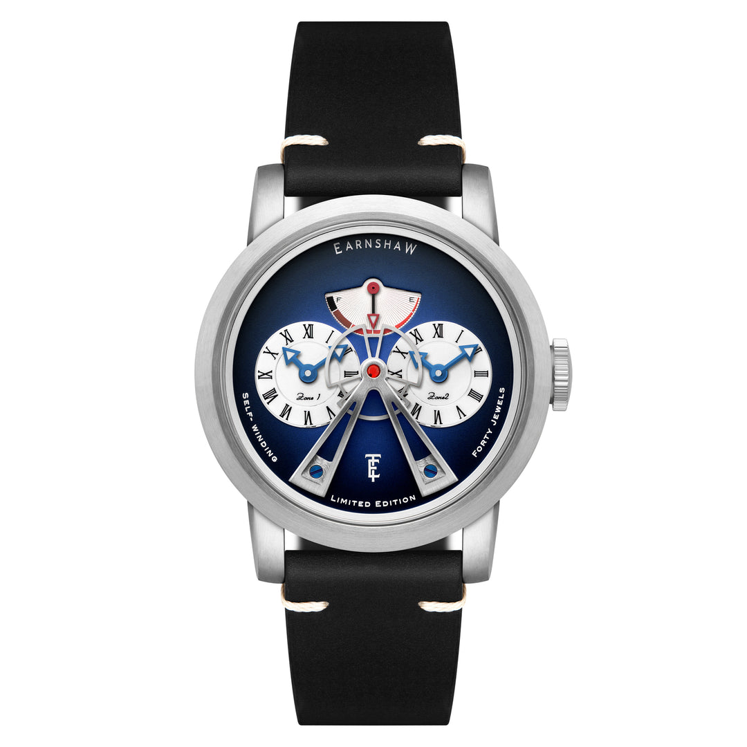Beaufort Analog Blue Round Dial Men's Watch - ES-8306-01