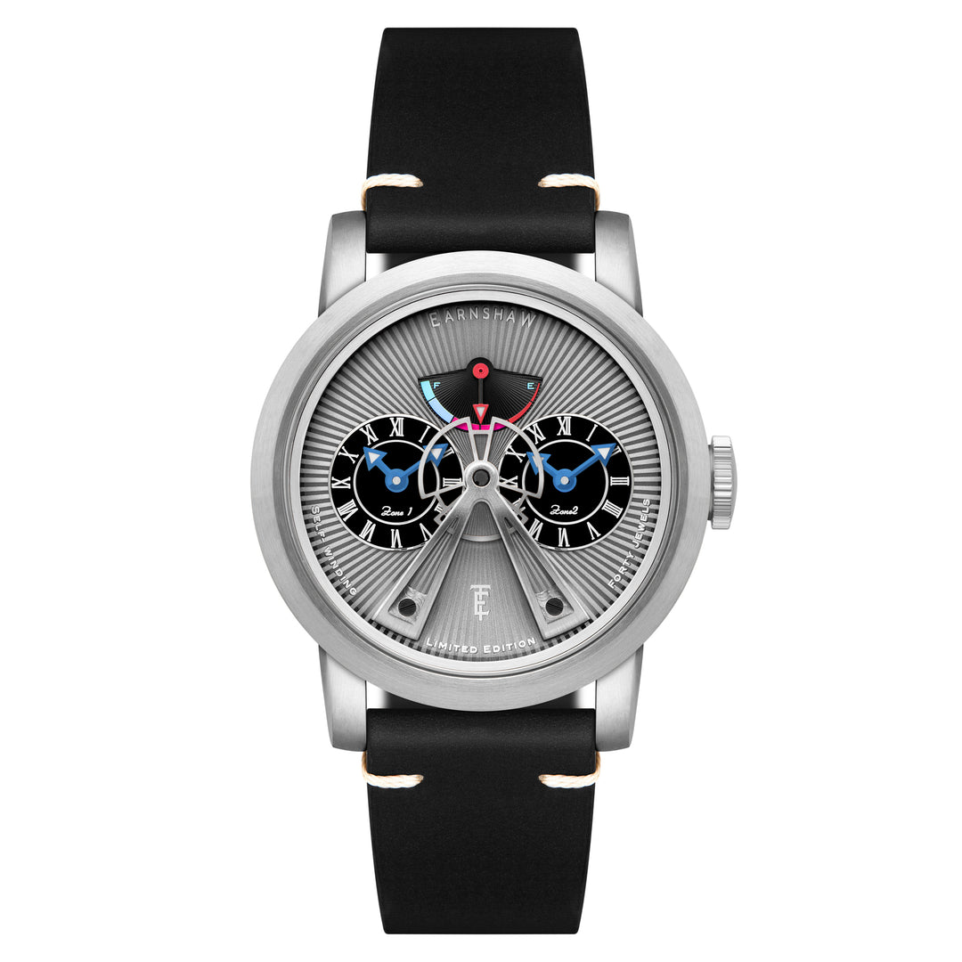Beaufort Analog Grey Round Dial Men's Watch - ES-8306-04