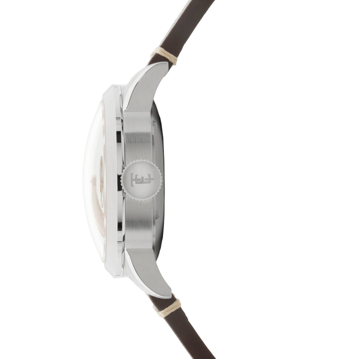 Beaufort Power Reserve Dual Time Automatic Round Dial Men's Watch - ES-8306-08