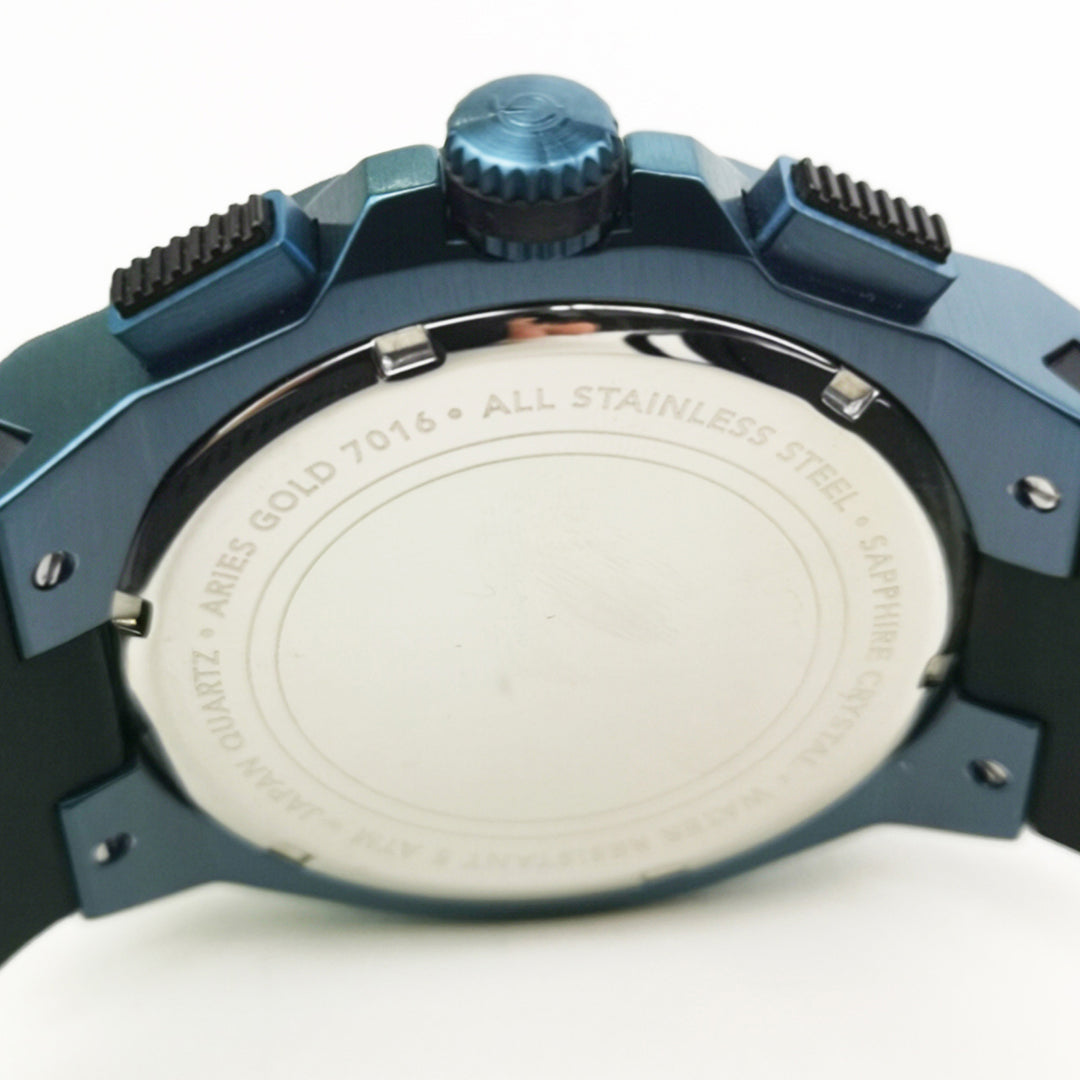 Lightning Quartz Men's Watch - G 7016 BU-BURG