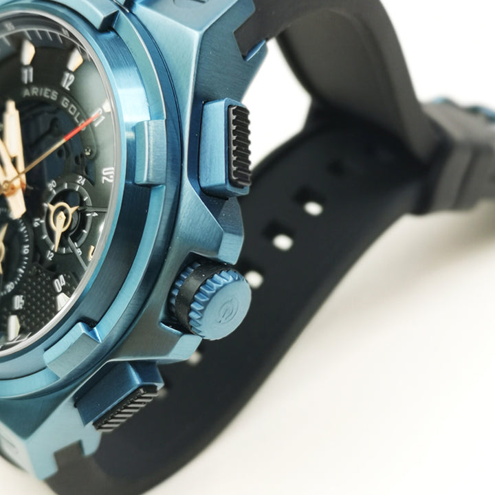 Lightning Quartz Men's Watch - G 7016 BU-BURG