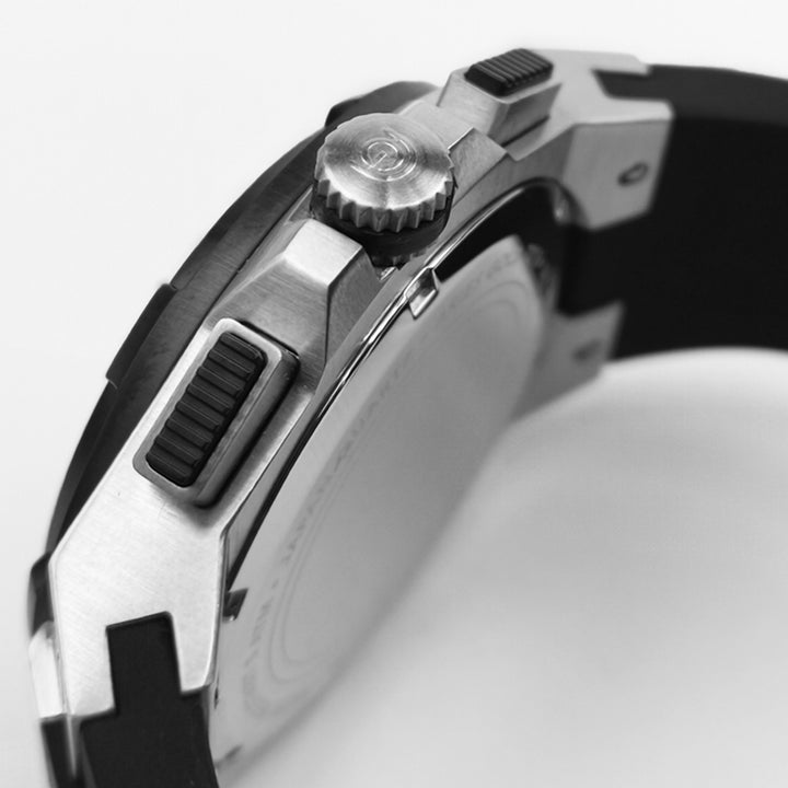 Lightning Quartz Men's Watch - G 7016 SBK-BK
