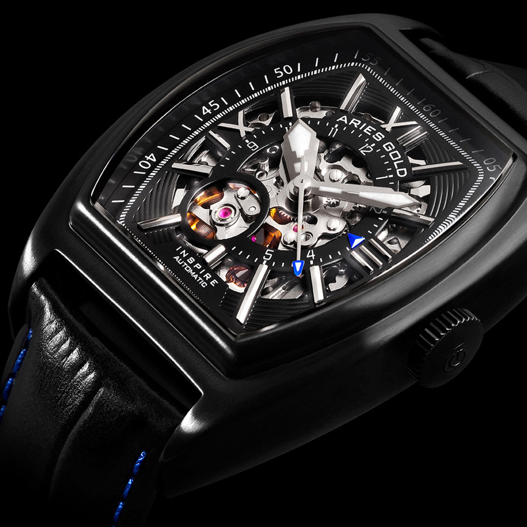 Infinum Cruiser Automatic Men's Watch - G 901 BK-BKBU