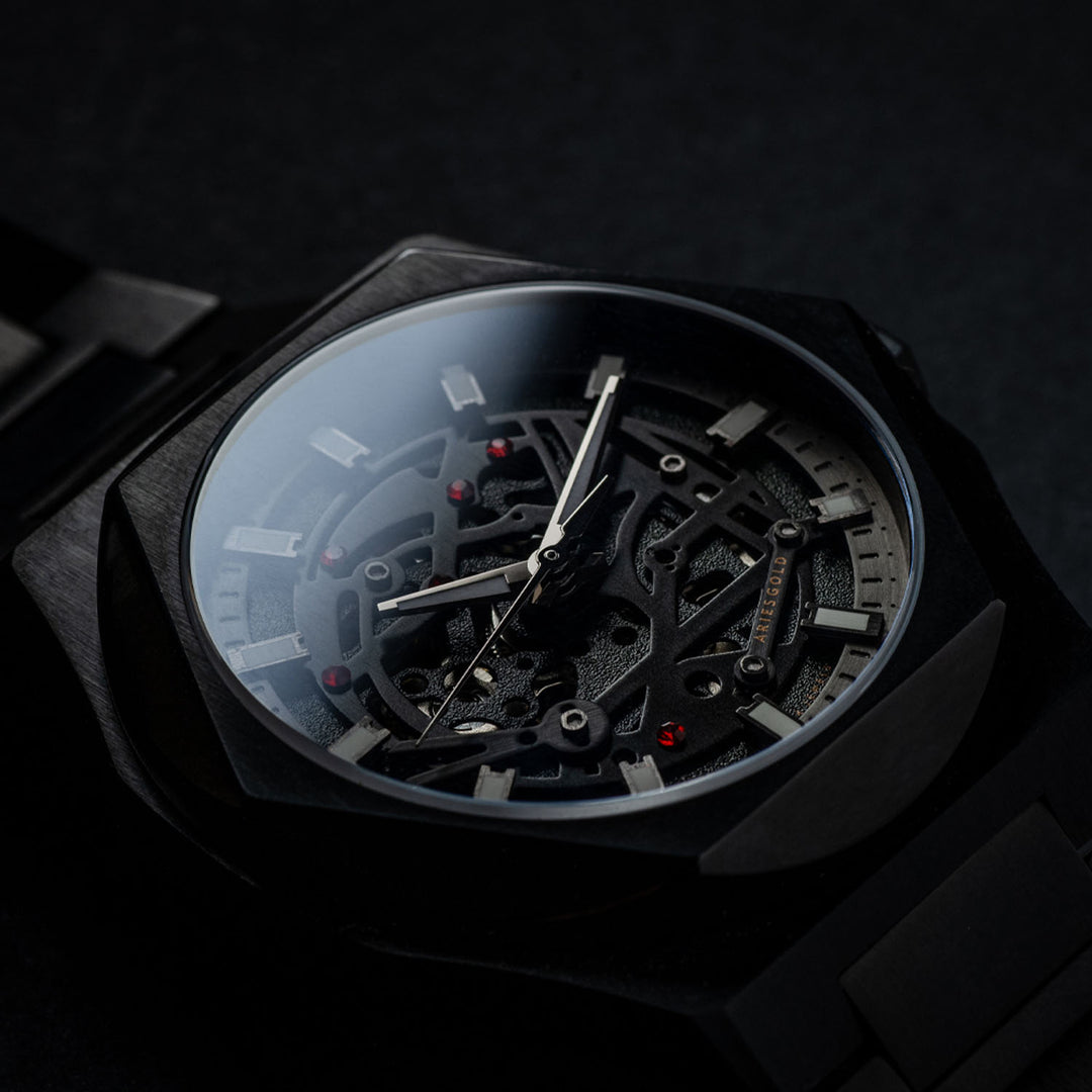 The Voltanic Automatic Men's Watch -  G 9031 BK-GN