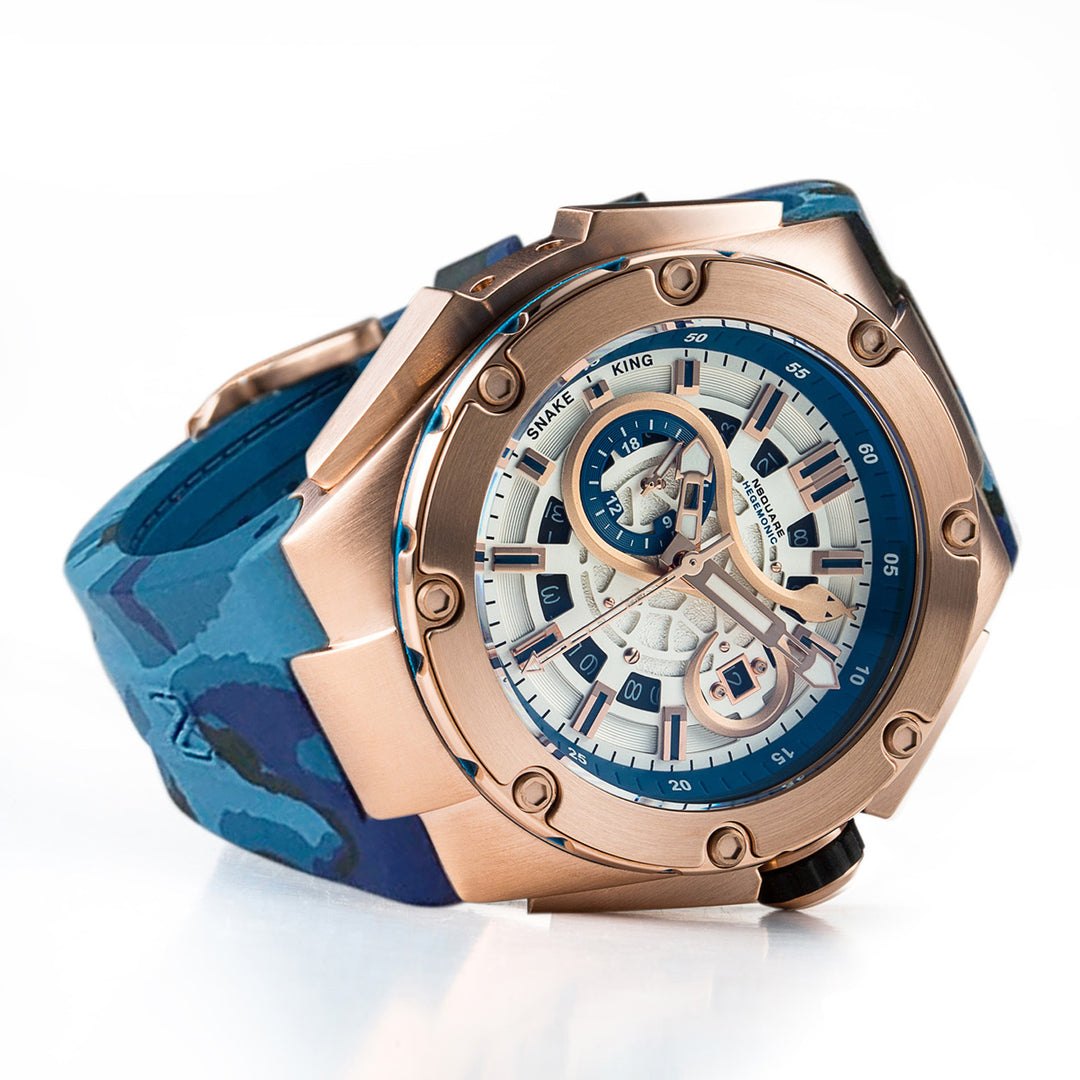 Snakeking Multifunction 21 Jewels Men's Watch - G0471-N10.10 Camo