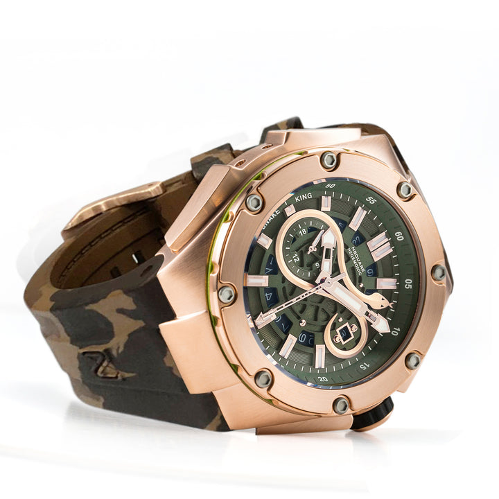 Snakeking Multifunction 21 Jewels Men's Watch - G0471-N10.11 Camo