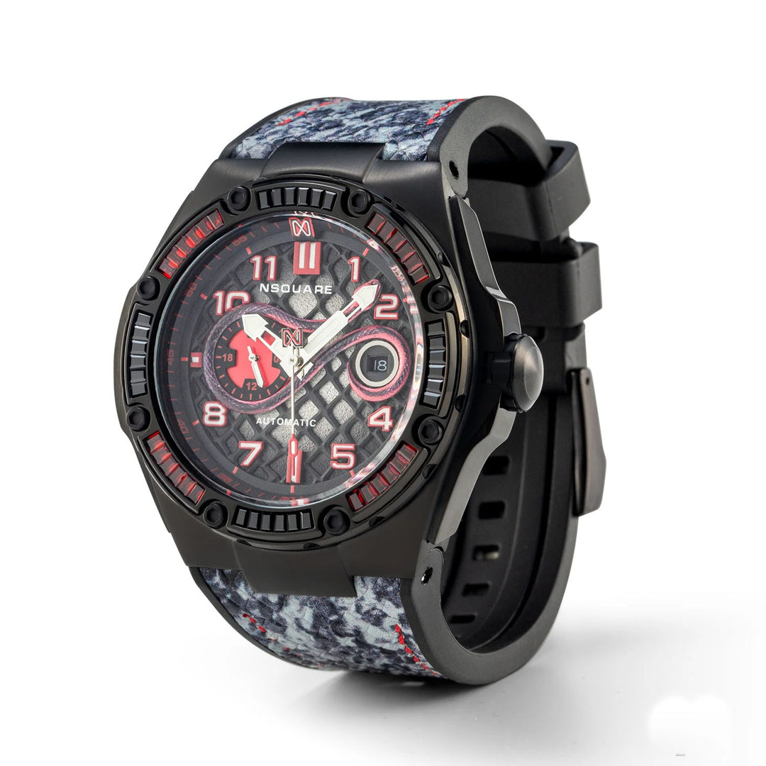 Snake Special Edition Automatic Swarovski Crystal Men's Watch - G0473-N51.4