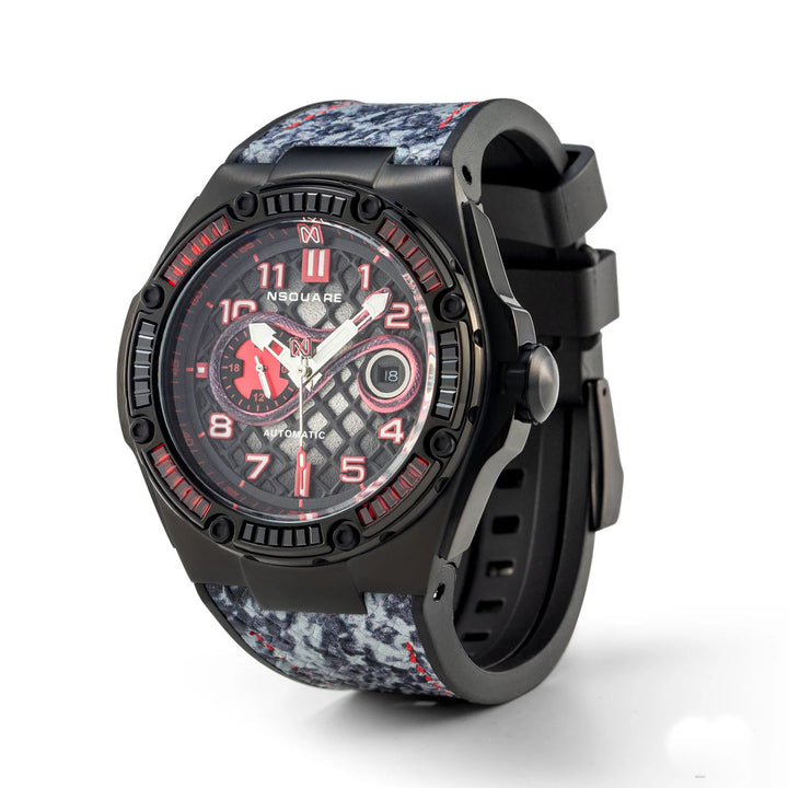 Snake Special Edition Automatic Swarovski Crystal Men's Watch - G0473-N51.4