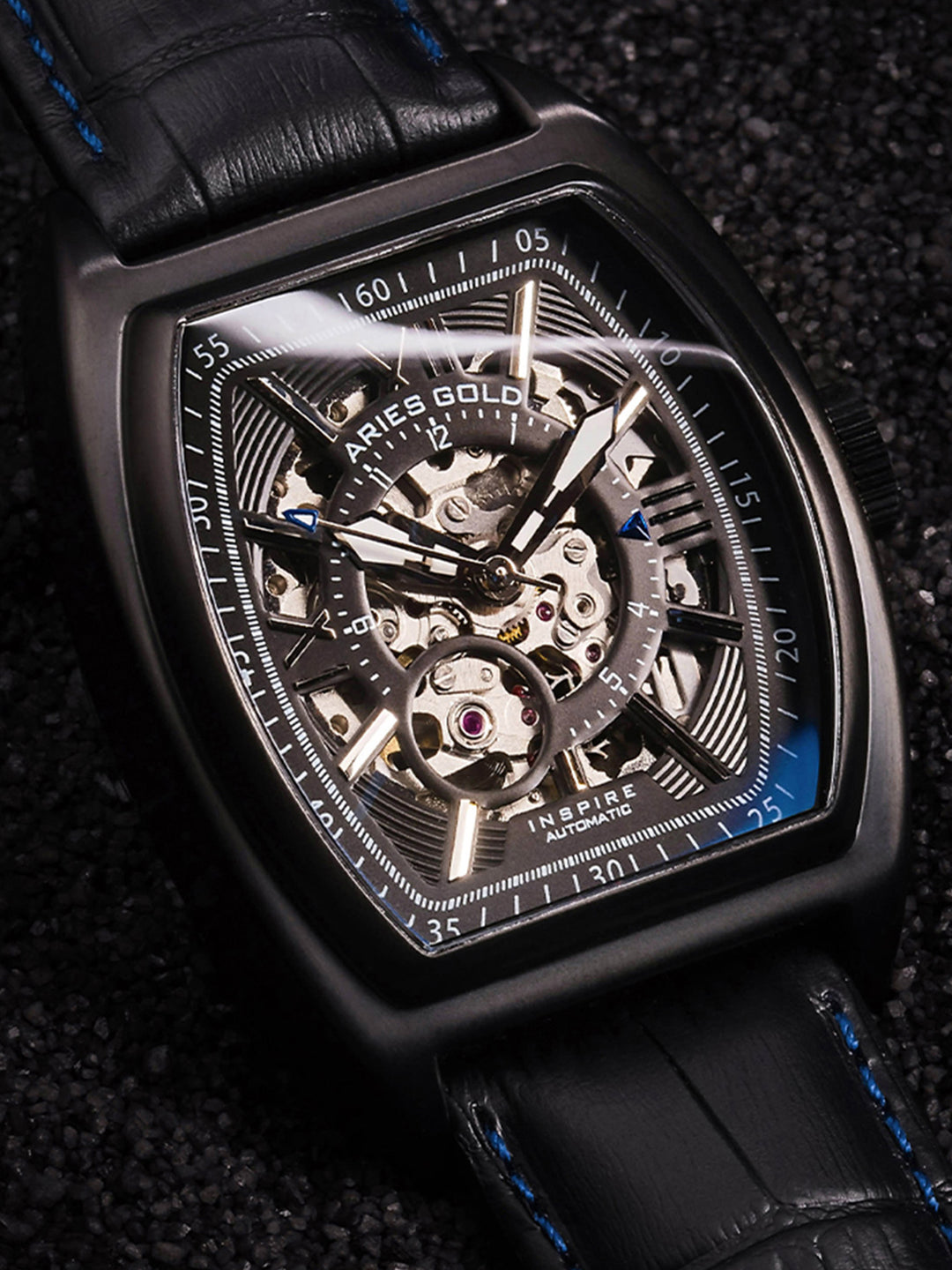 Infinum Cruiser Automatic Men's Watch - G 901 BK-BKBU